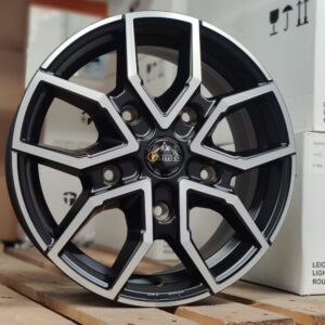 Ramto TF16 6,5x16" 5x160 ET57 Ø65,1 Black matt polished